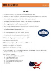 English Worksheet: Cultural quiz