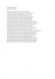 English Worksheet: Practising Questions