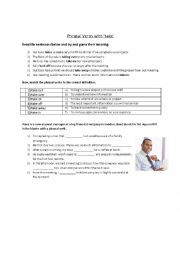 English Worksheet: Business Phrasal Verbs