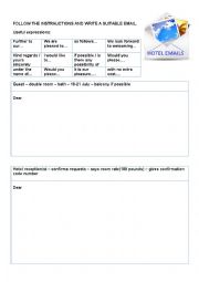 tourism - hotel emails