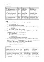 comparison_exercises with key