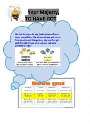 English Worksheet: Have got