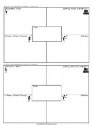 Fiction Text structure retailing organizer