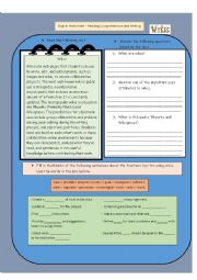 English Worksheet: Wikis practice