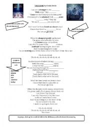 English Worksheet: THIS IS ME SONG FROM THE GREATEST SHOWMAN