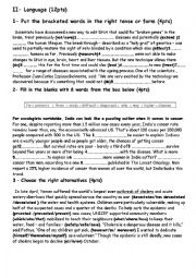 English Worksheet: Mid-Ter test N4 