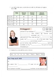 Verb to be and pronouns