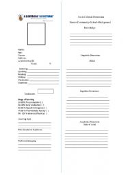 English Worksheet: BDI
