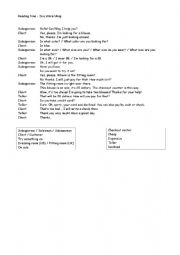 English Worksheet: In a store - dialogue