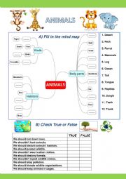 Activities About Wild Animals