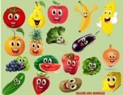 English Worksheet: fruits and Vegetables