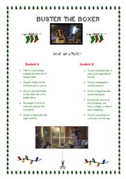 ***Buster the boxer***- A christmas video lesson part 2