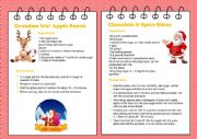 English Worksheet: Christmas Recipes