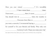 English Worksheet: Have You Ever...? MAD LIBS