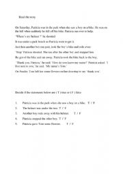 English Worksheet: people