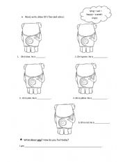 English Worksheet: Oh Movie Emotions and Feelings