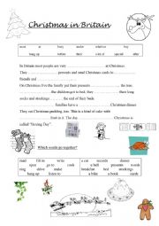 English Worksheet: Christmas in the UK