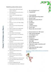  Funny Christmas one-liners