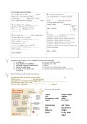 English Worksheet: Stitches song worksheet