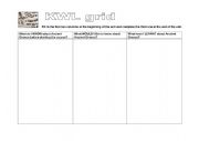 English Worksheet: KWL about Ancient Greece