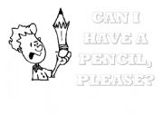 English Worksheet: classroom language posters