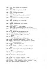 English Worksheet: communication file