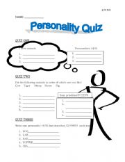 personality quiz