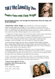 Passive Voice with Chely Wright