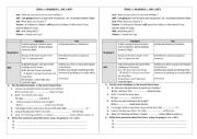 English Worksheet: will vs be going to