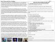 English Worksheet: women and power /Reading / comprehension