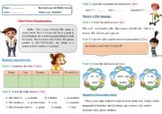 English Worksheet: intoducing onself