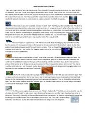 English Worksheet: What the Earth Looks Like - an original story about different perspectives