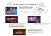 English Worksheet: New Years Eve all around the world