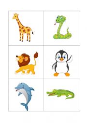 English Worksheet: WILD ANIMALS