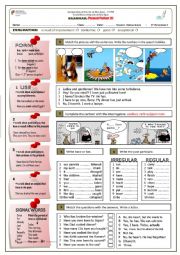 English Worksheet: Present Perfect (part 1)