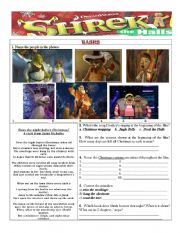 SHREK THE HALLS-TASKS 1