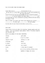 English Worksheet: Gustav Klimt