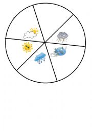 English Worksheet: Describing the weather for young learners