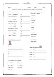 English Worksheet: English vocabulary review