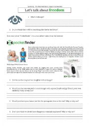 English Worksheet: Arkangel Black Mirror