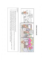 English Worksheet: Comic Strips Reading Comprehension JKK (5)