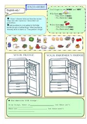 English Worksheet: FOOD