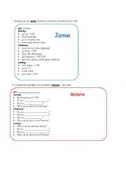 English Worksheet: Simple Present