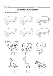 English Worksheet: Parts of the body