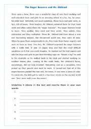 English Worksheet: Idioms