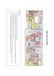 Comic Strips Reading Comprehension HSK (2)