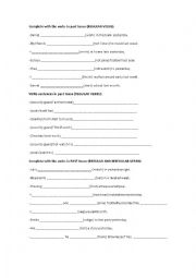 English Worksheet: PAST SIMPLE