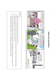 Comic Strips Reading Comprehension HSK (8)