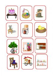 English Worksheet: GAME PREPOSITIONS 2 / 4