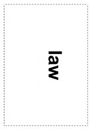 English Worksheet: Cards for dictionary game